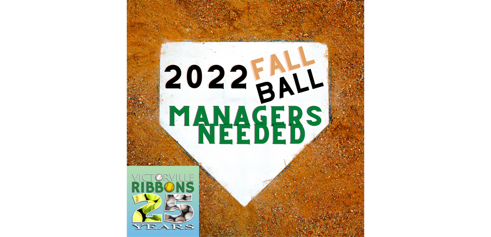 Managers Needed for Fall teams