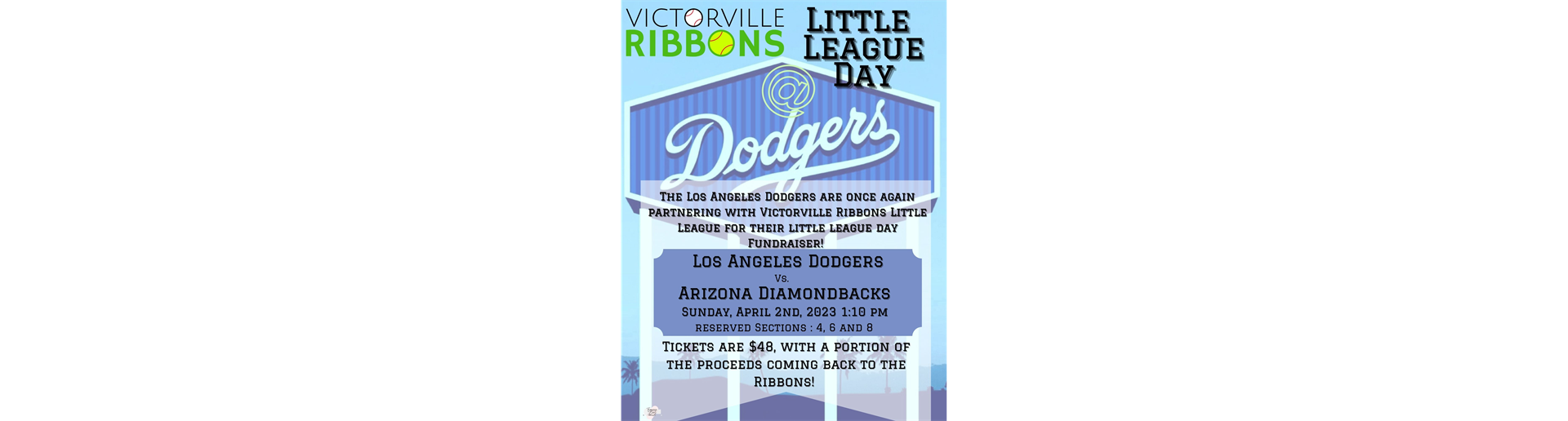 Little League Day at Dodgers Stadium!